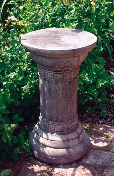stone garden statue classical column