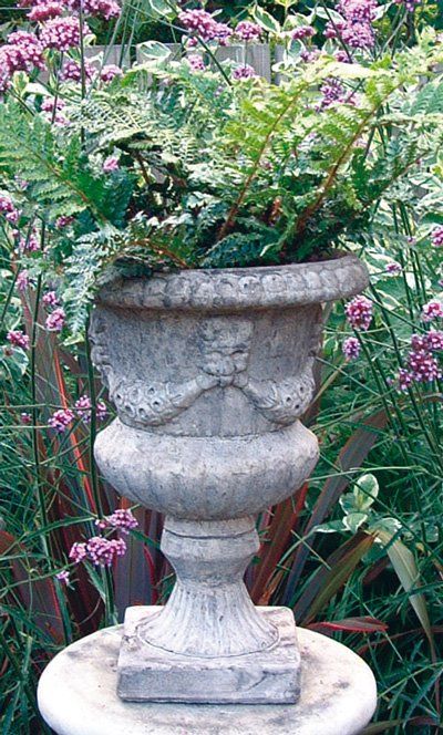 stone garden statue vienna vase 25