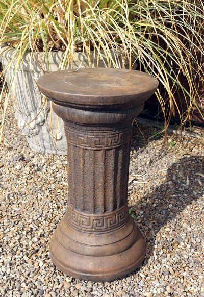 stone garden statue classical column