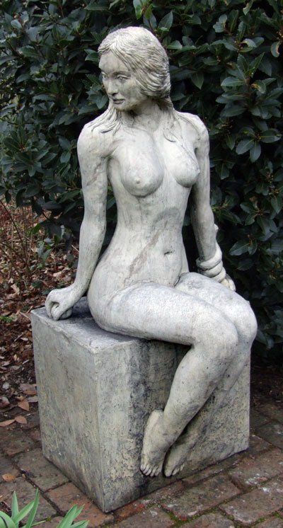 stone garden statue eve