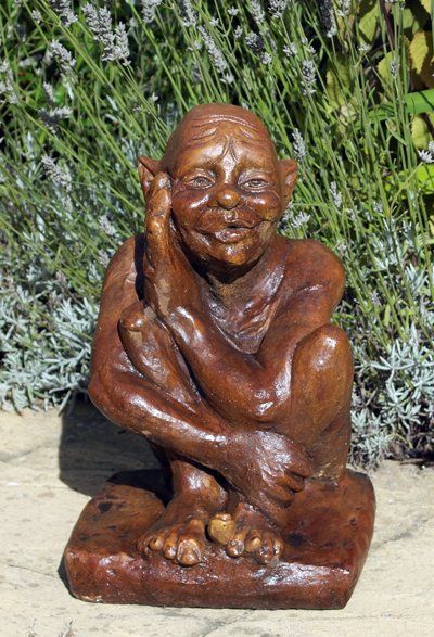 stone garden statue hobgoblin
