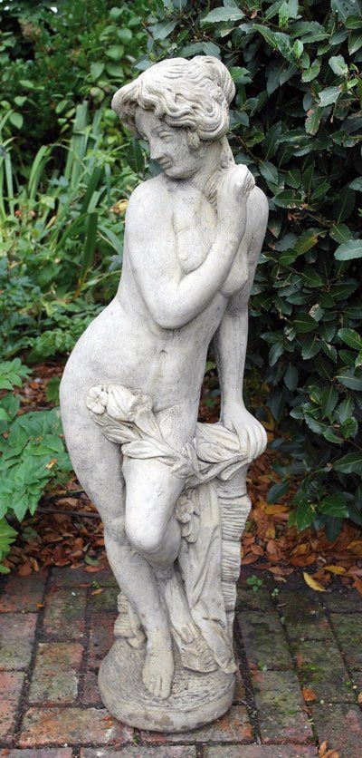 stone garden statue grecian maiden