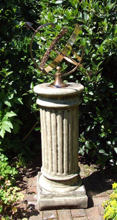 stone garden statue oxford armillary