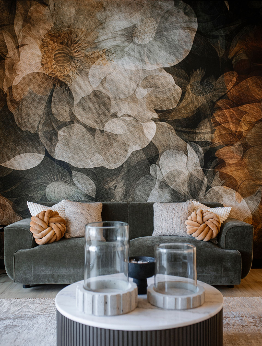 A reception desk with a sign above it that says beautox