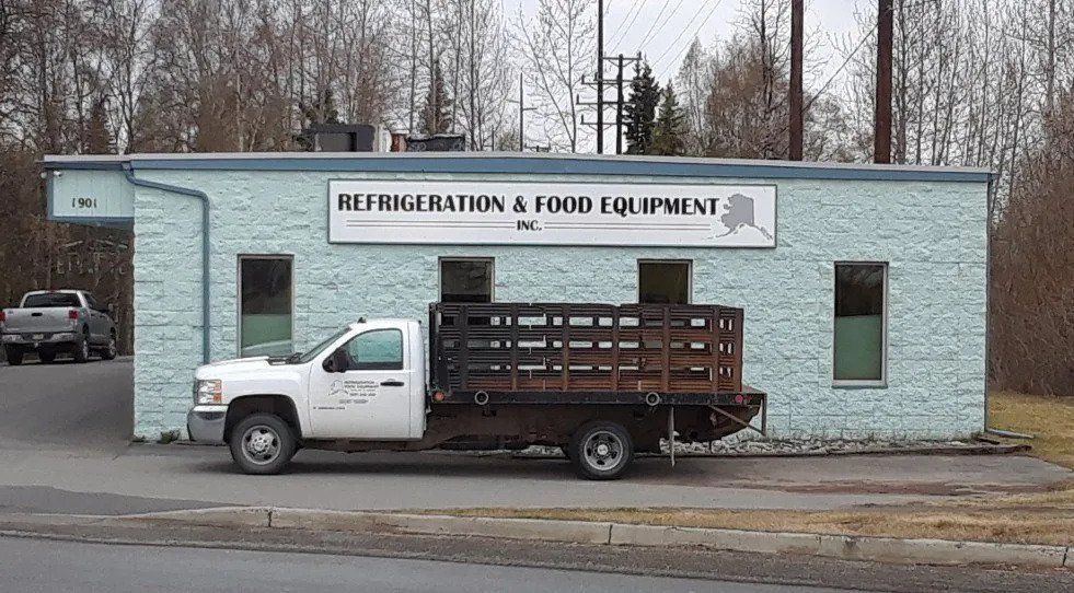 Building and Truck — Anchorage, AK — Refrigeration & Food Equipment Inc