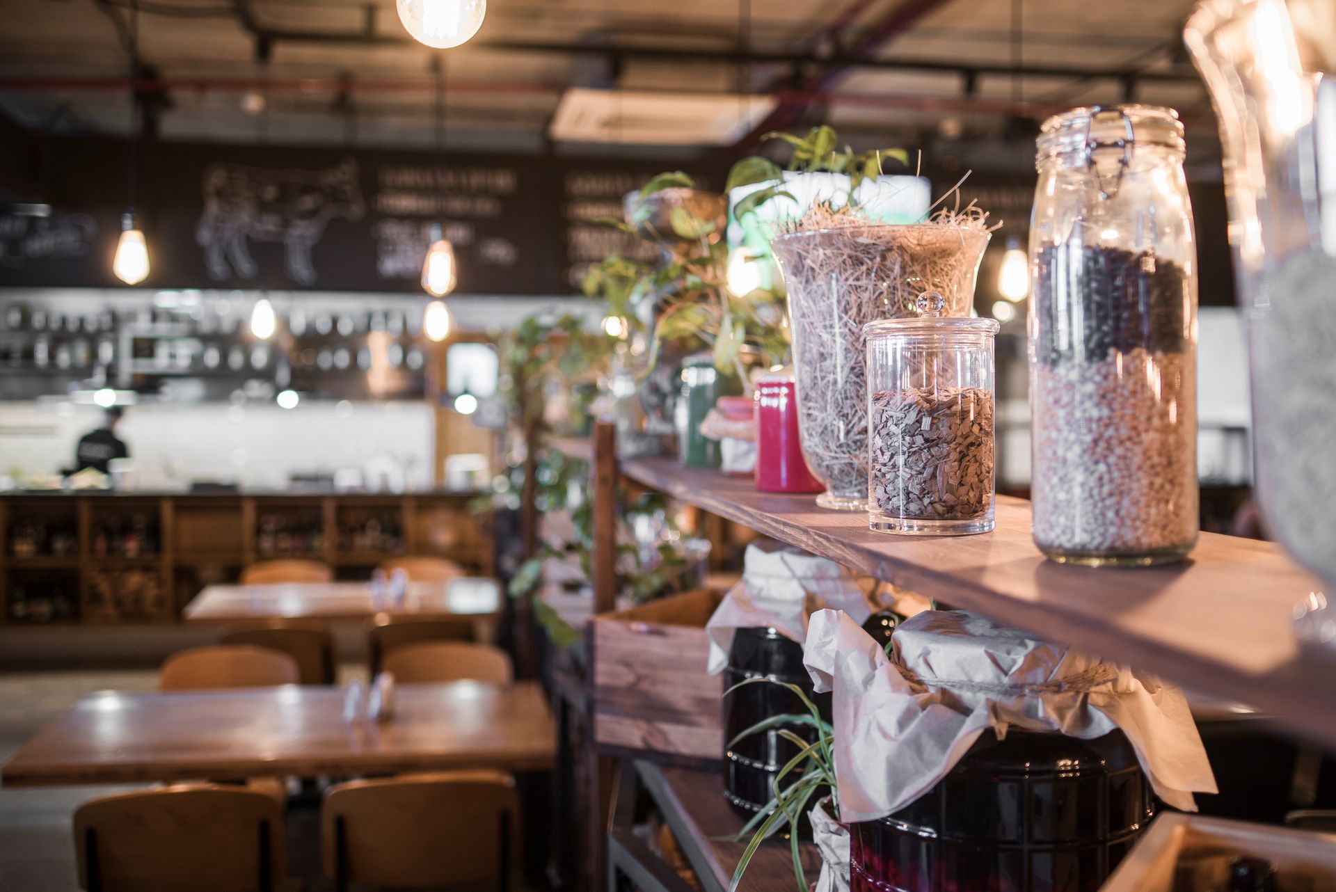 Restaurant kitchen showcasing modern appliances and highlighting quality food service equipment.