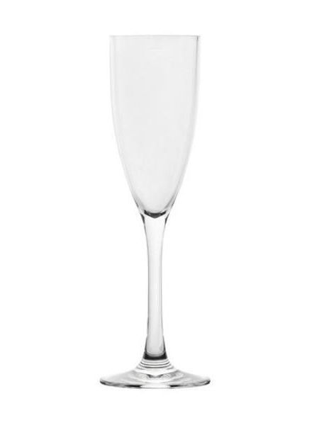 A clear wine glass on a white background.