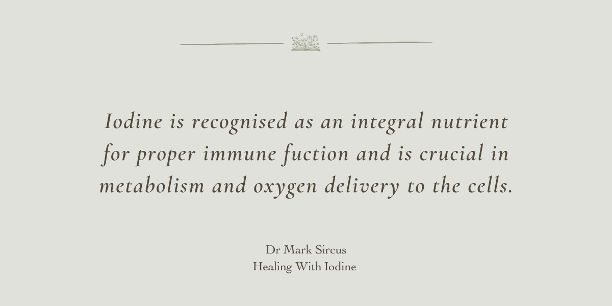 Healing With Iodine by Dr Mark Sircus - A Book Review by Sue Cartwright, Spiral Leaf Healing With Iodine by Dr Mark Sircus - A Book Review by Sue Cartwright, Spiral Leaf