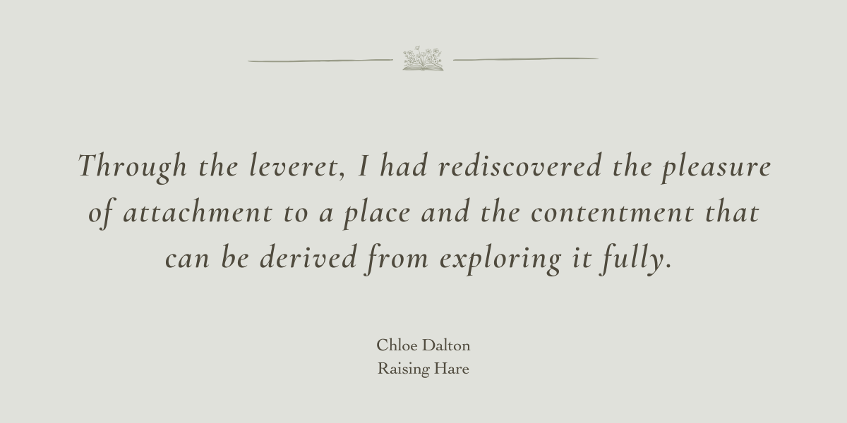 Raising Hare by Chloe Dalton - A Book Review by Sue Cartwright, Spiral Leaf Raising Hare by Chloe Dalton - A Book Review by Sue Cartwright, Spiral Leaf