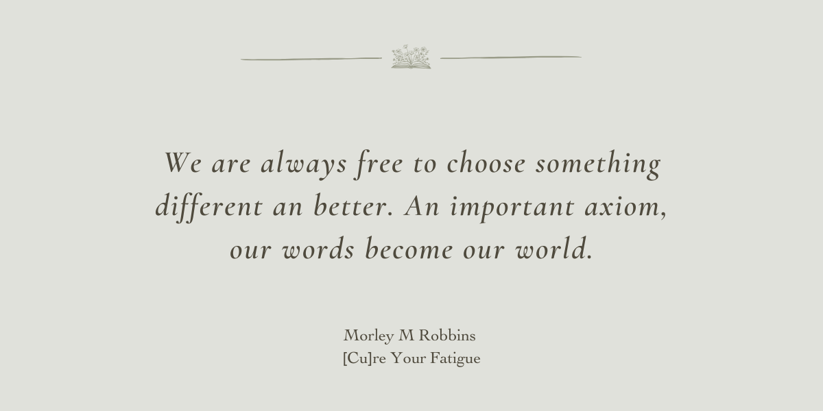 Cure Your Fatigue by Morley M Robbins - A Book Review by Sue Cartwright, Spiral Leaf