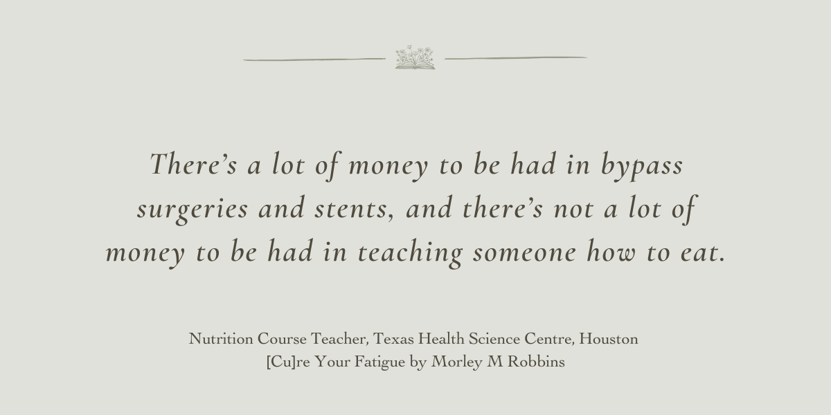 Cure Your Fatigue by Morley M Robbins - A Book Review by Sue Cartwright, Spiral Leaf