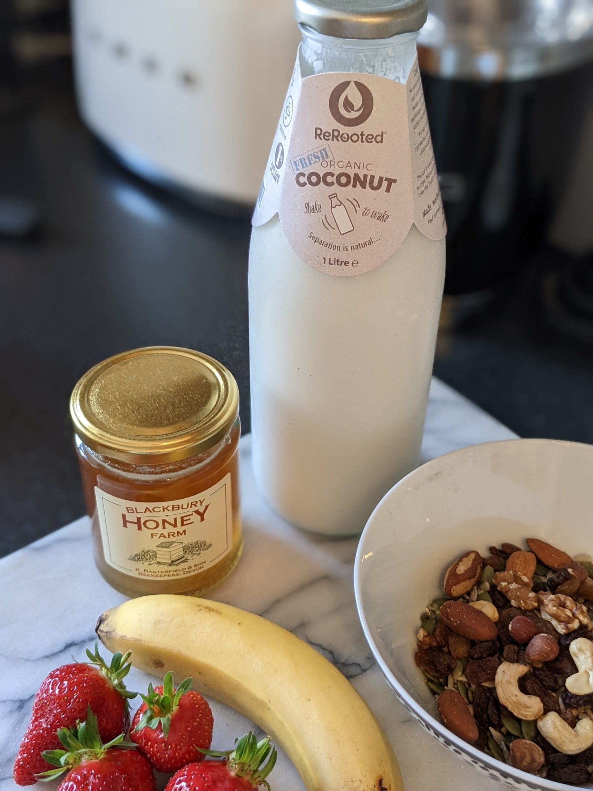 Seedy Fruit and Nut Breakfast by Sue Cartwright, Spiral Leaf