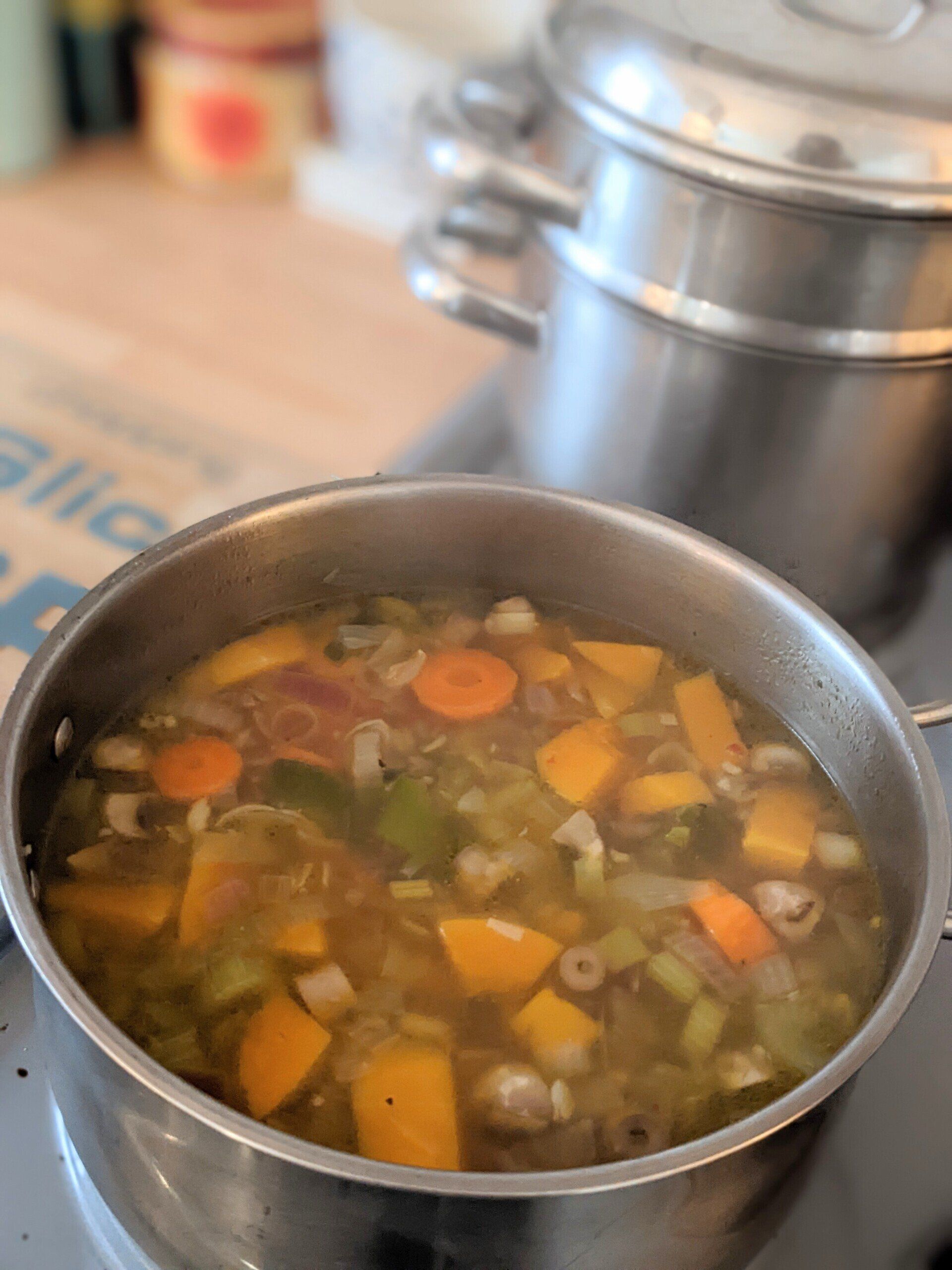 Nutritious Butternut Soup Boost - A Recipe by Sue Cartwright, Spiral Leaf