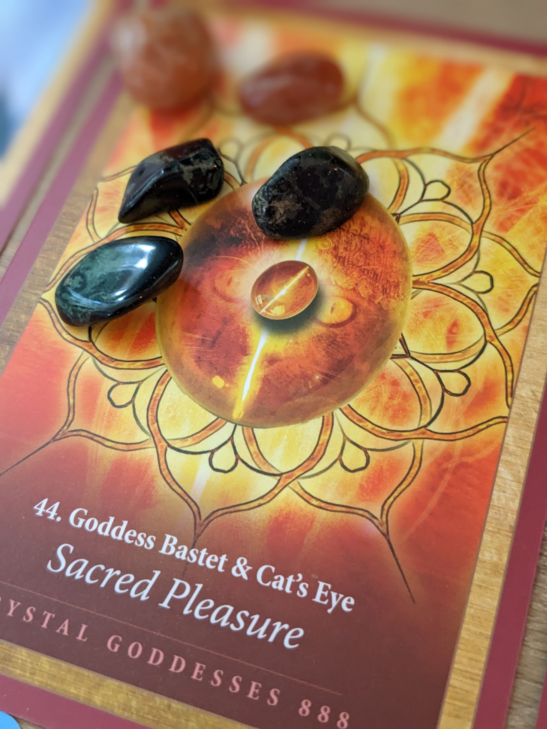 Crystal Mandala Oracle Reading (2023) by Sue Cartwright, Spiral Leaf