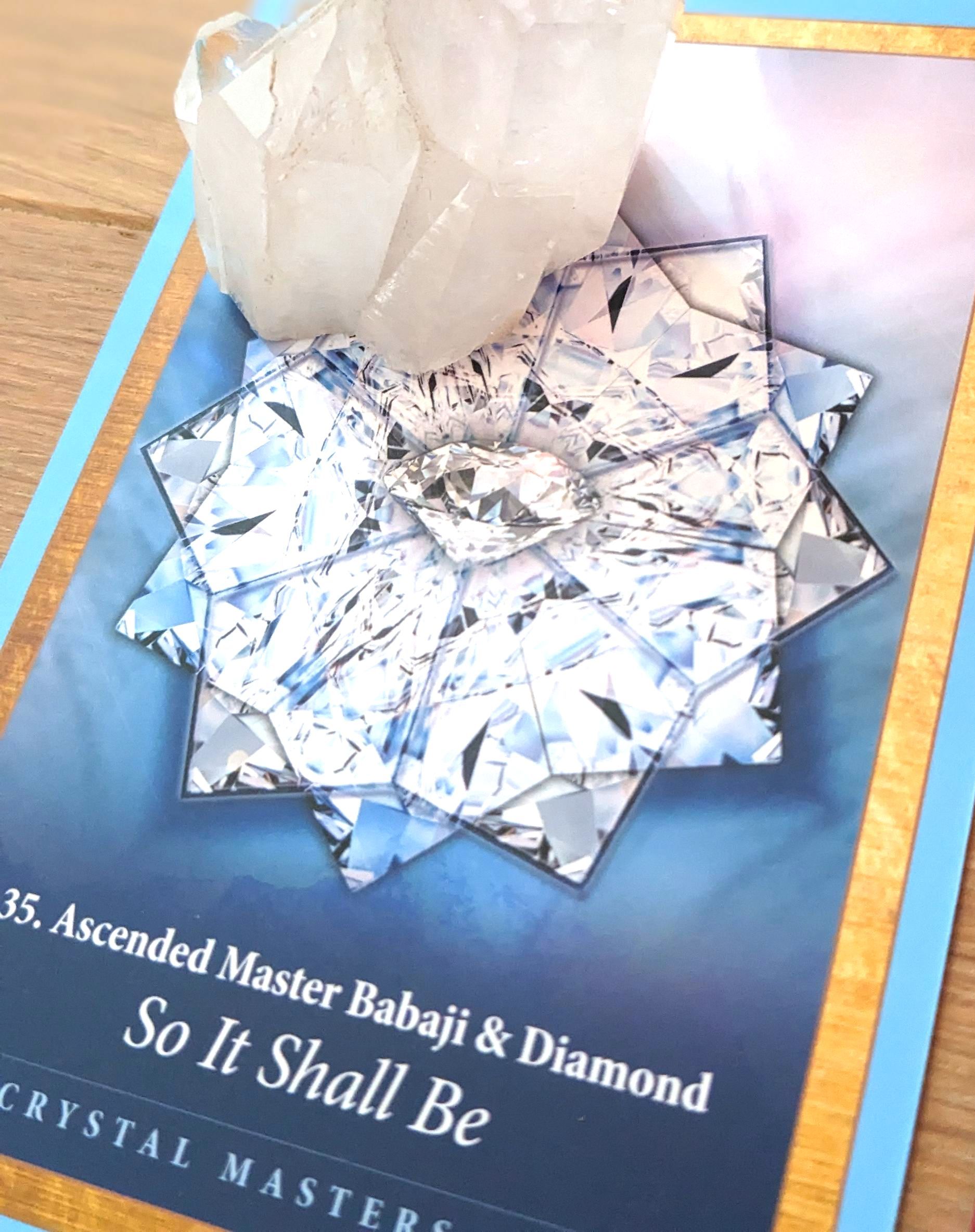 Crystal Mandala Oracle Reading (2023) by Sue Cartwright, Spiral Leaf