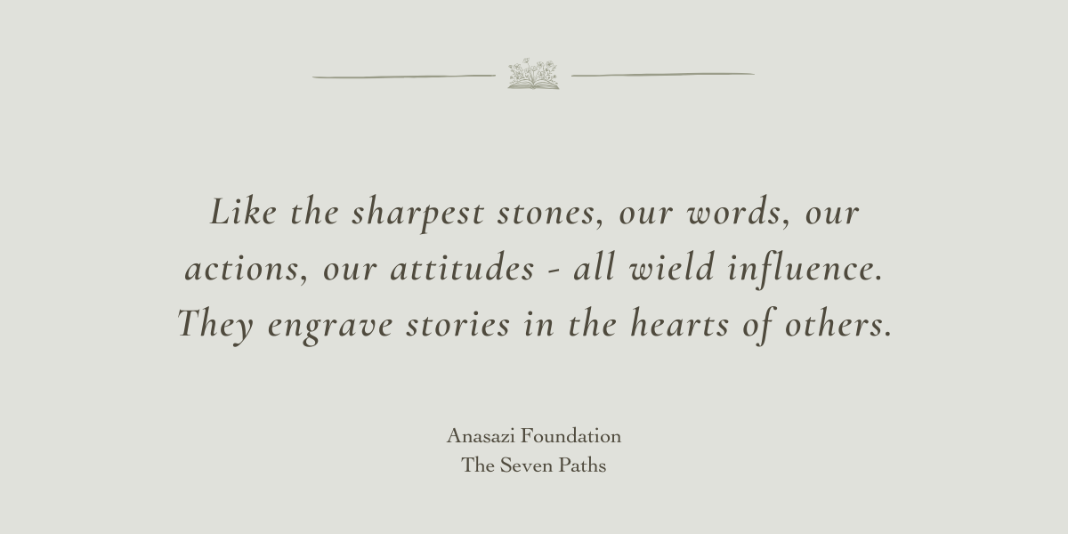 The Seven Paths by Anasazi Foundation - A Book Review by Sue Cartwright, Spiral Leaf The Seven Paths by Anasazi Foundation - A Book Review by Sue Cartwright, Spiral Leaf