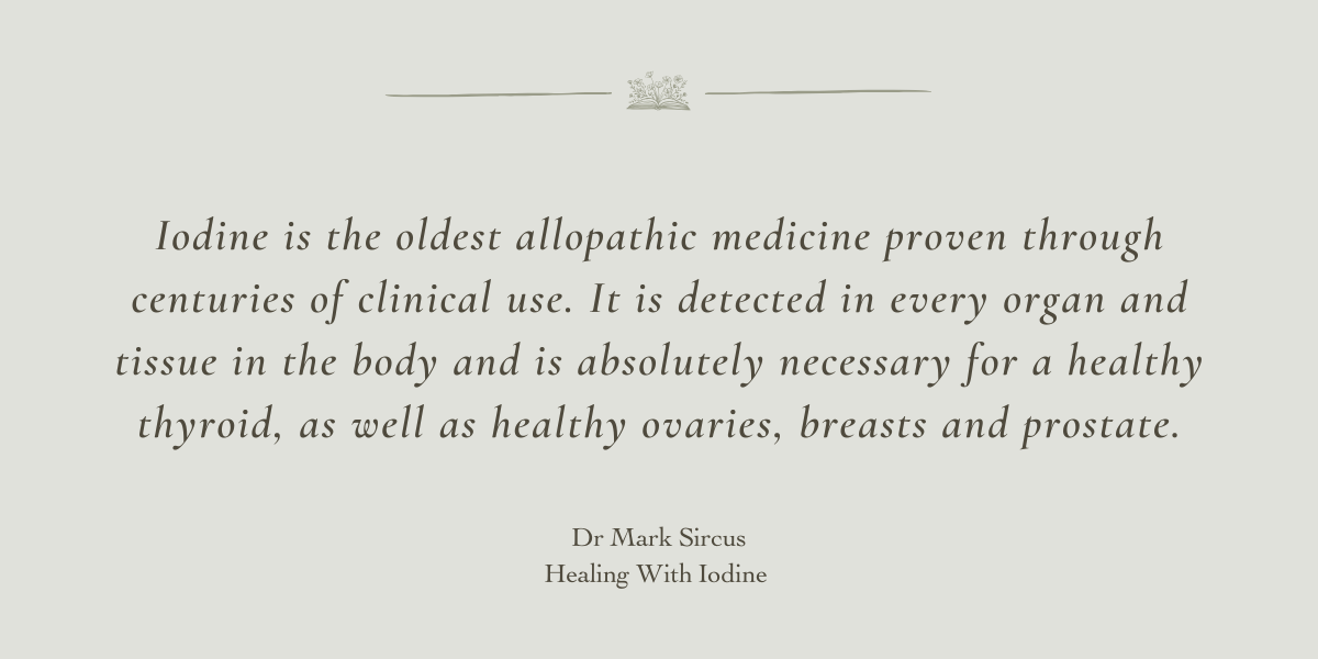Healing With Iodine by Dr Mark Sircus - A Book Review by Sue Cartwright, Spiral Leaf Healing With Iodine by Dr Mark Sircus - A Book Review by Sue Cartwright, Spiral Leaf