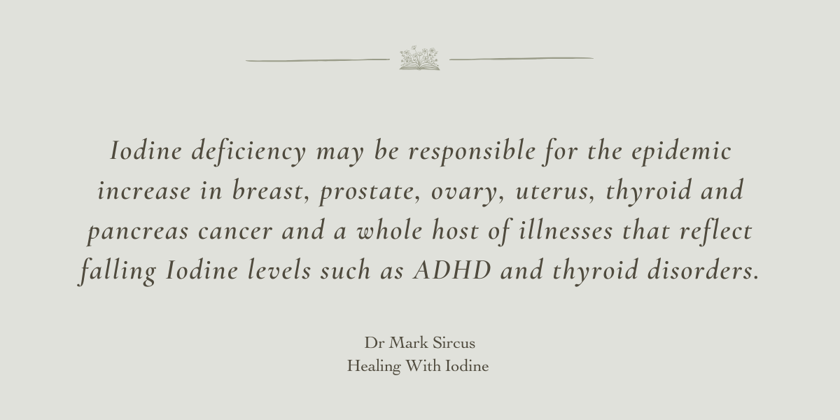 Healing With Iodine by Dr Mark Sircus - A Book Review by Sue Cartwright, Spiral Leaf Healing With Iodine by Dr Mark Sircus - A Book Review by Sue Cartwright, Spiral Leaf