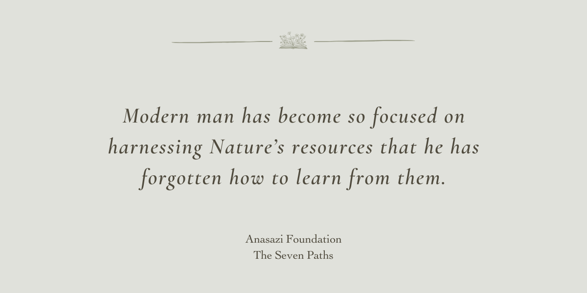 The Seven Paths by Anasazi Foundation - A Book Review by Sue Cartwright, Spiral Leaf The Seven Paths by Anasazi Foundation - A Book Review by Sue Cartwright, Spiral Leaf