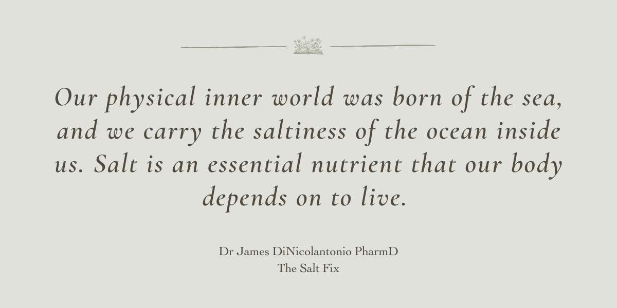 The Salt Fix by Dr James DiNicolantonio PharmD - Book Review by Sue Cartwright, Spiral Leaf