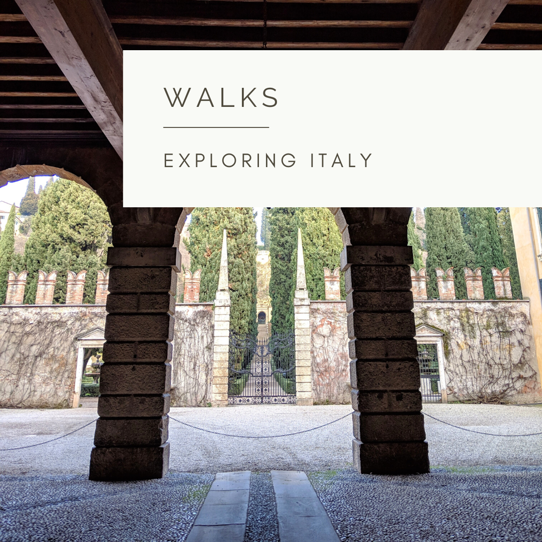 A Garden in Italy - Poem and VIdeo by SueCartwright, Spiral Leaf