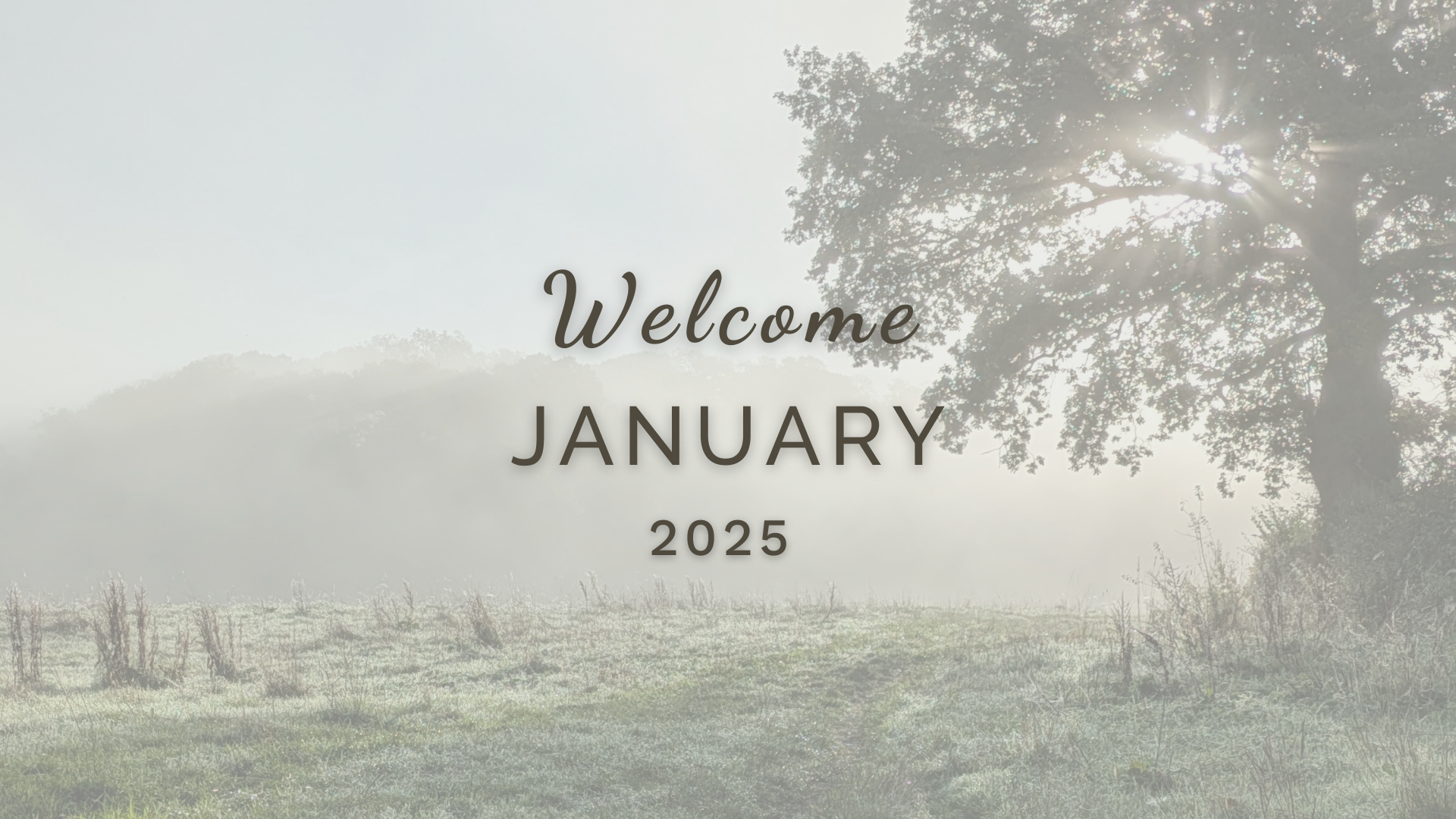 Welcome January (Almanac 2025) by Sue Cartwright, Spiral Leaf