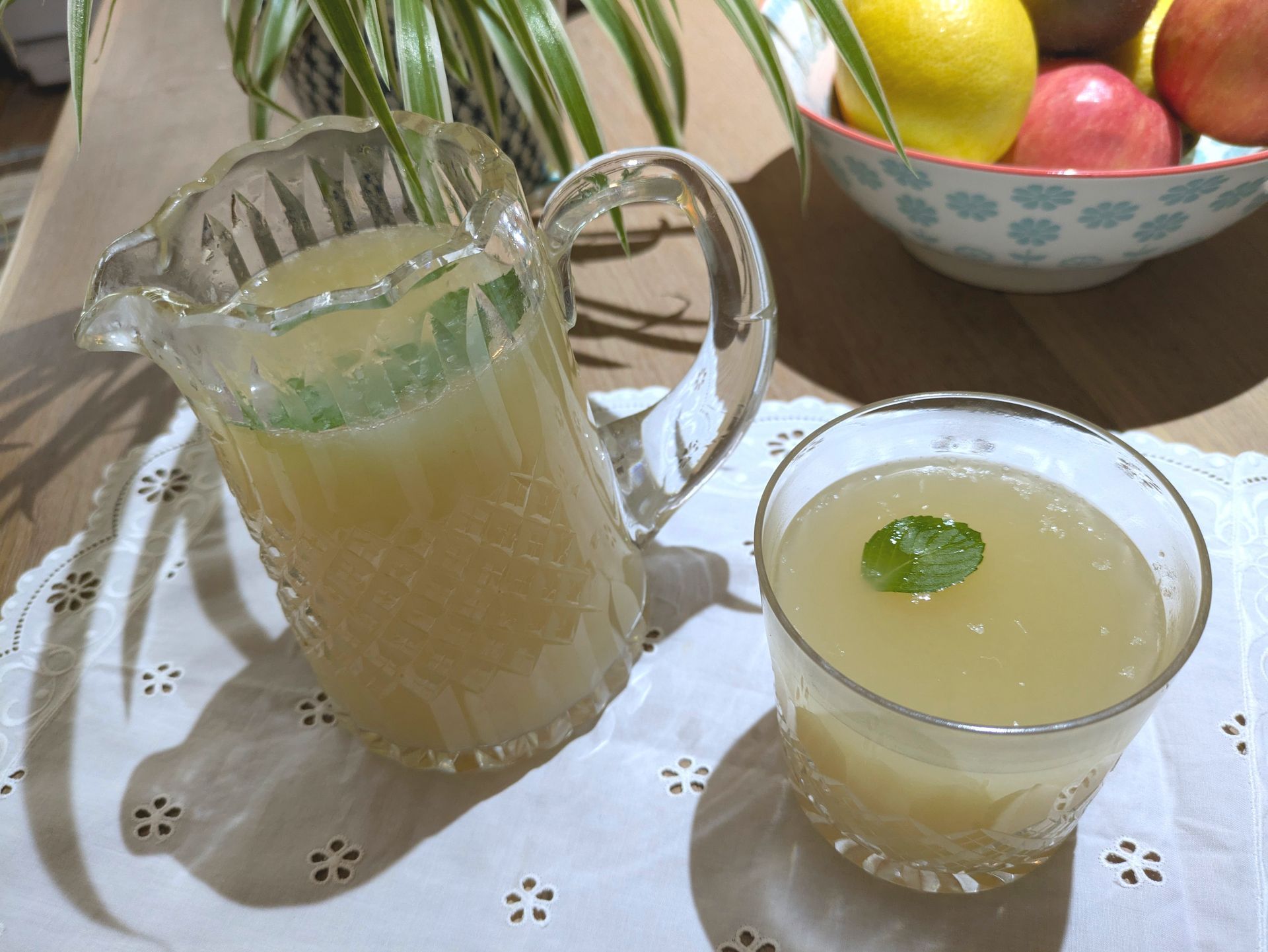 Delicious Barley Water Lemonade Recipe by Sue Cartwright, Spiral Leaf