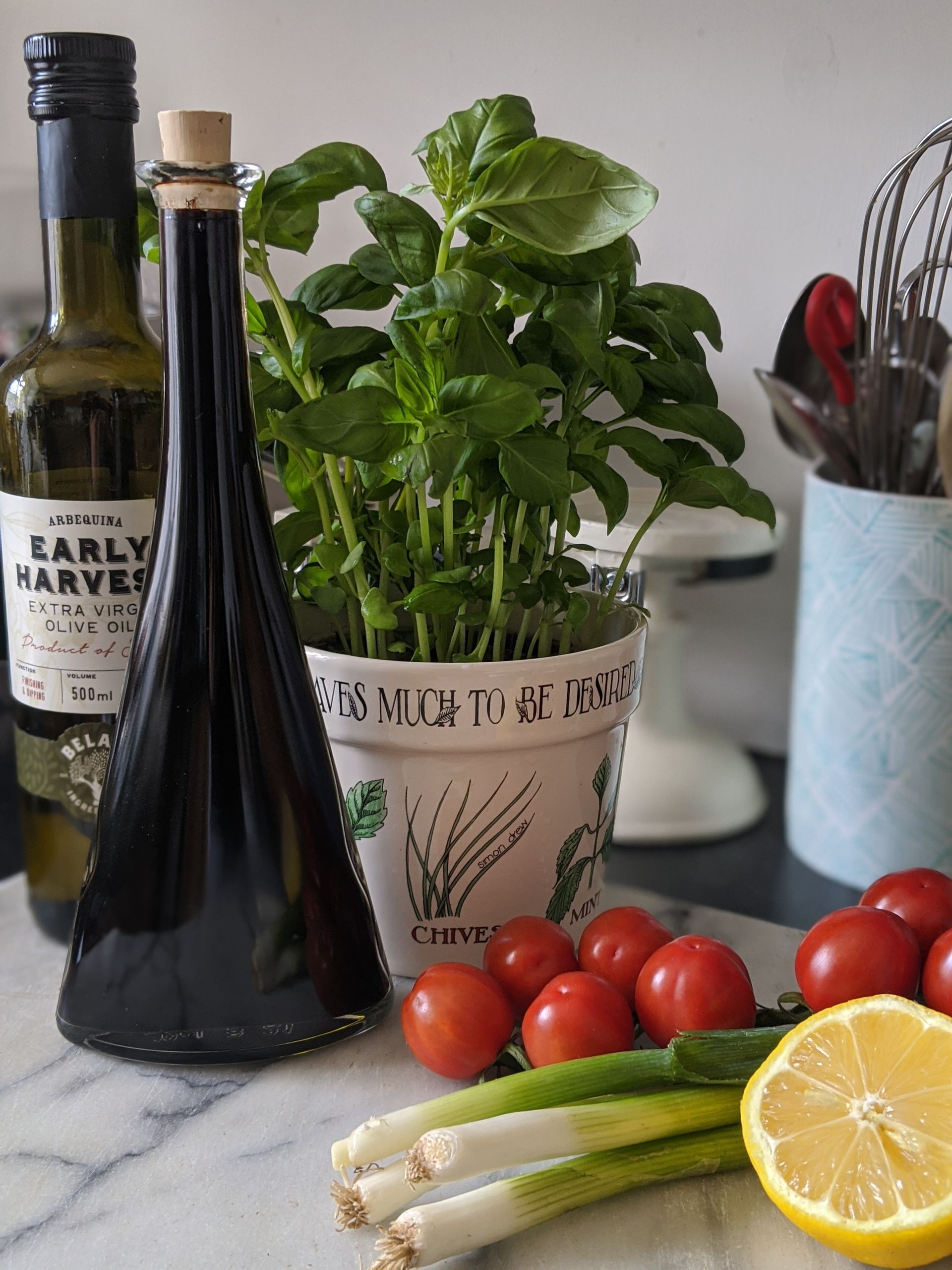 A Healing Herb (Basil) by Sue Cartwright, Spiral Leaf