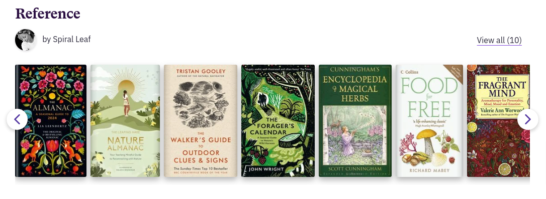 Nature Reference Books - Spiral Leaf Bookshop