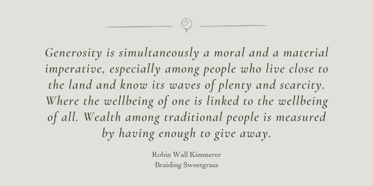 Braiding Sweetgrass by Robin Wall Kimmerer - Book Review by Sue Cartwright, Spiral Leaf