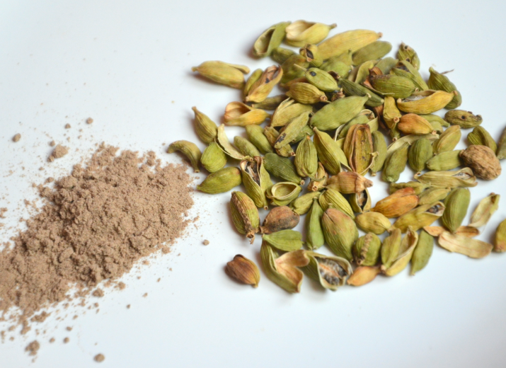 A Healing Spice (Cardamom) by Sue Cartwright, Spiral Leaf