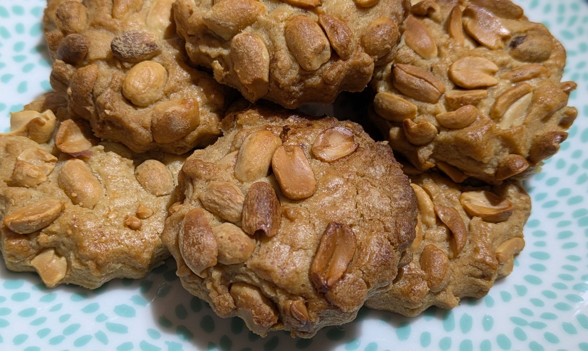 Sweet and Salty Crunchy Nut Biscuits - A Recipe by Sue Cartwright, Spiral Leaf