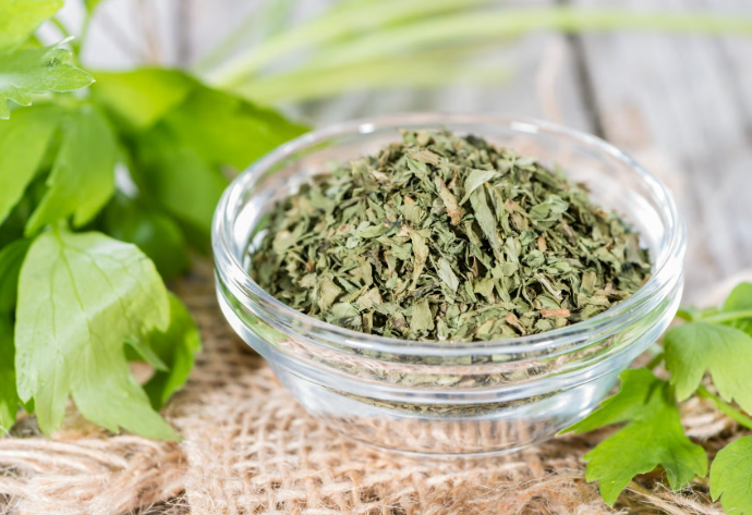 A Healing Herb (Lovage) by Sue Cartwright, Spiral Leaf