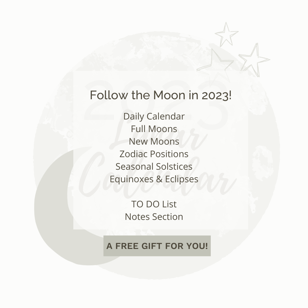 Follow The Moon Lunar Calendar for 2023 by Sprial Leaf (Free Download)
