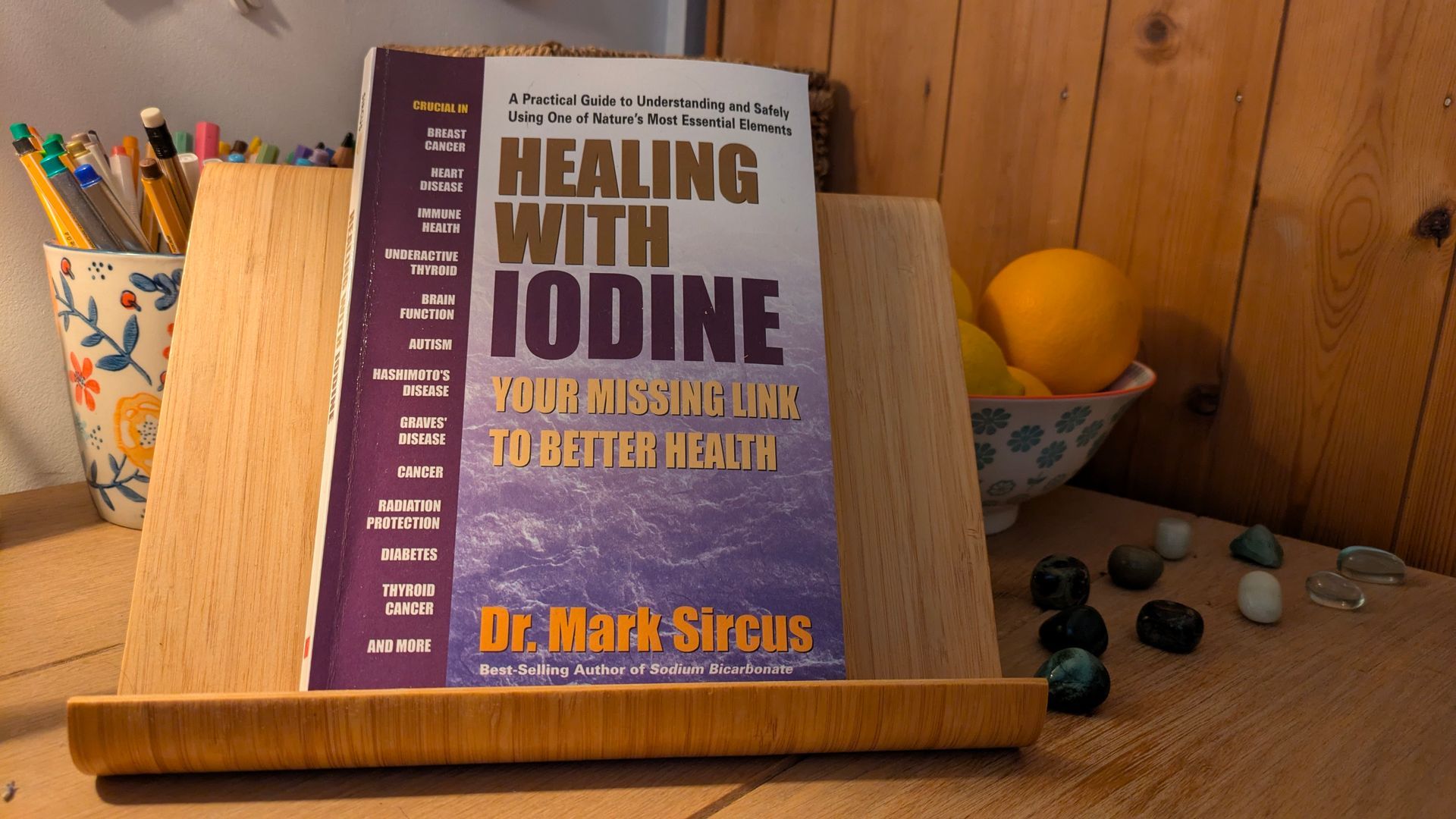 A book review about Healing With Iodine by Dr Mark Sircus