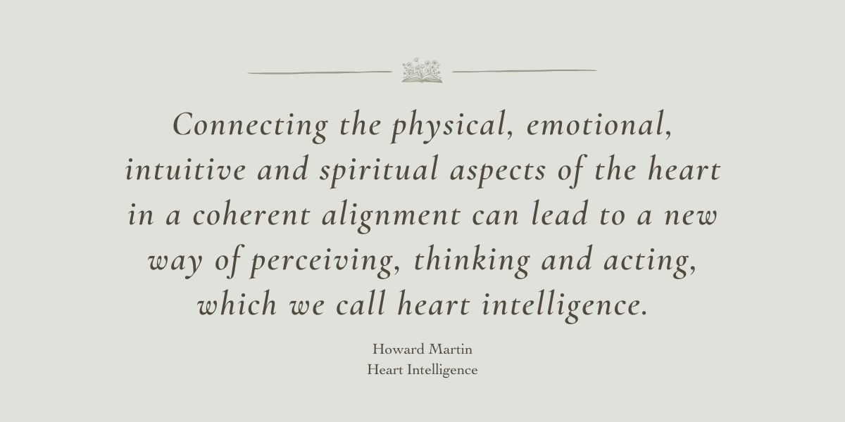 Heart Intelligence by HeartMath Inc - A Book Review by Sue Cartwright, Spiral Leaf Heart Intelligence by HeartMath Inc - A Book Review by Sue Cartwright, Spiral Leaf