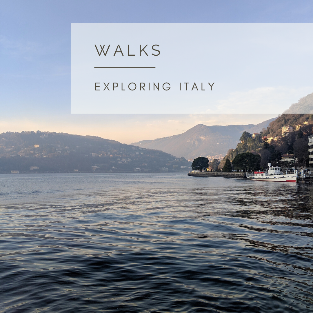 Lake Como - Poem and Video  by Sue Cartwright, Spiral Leaf