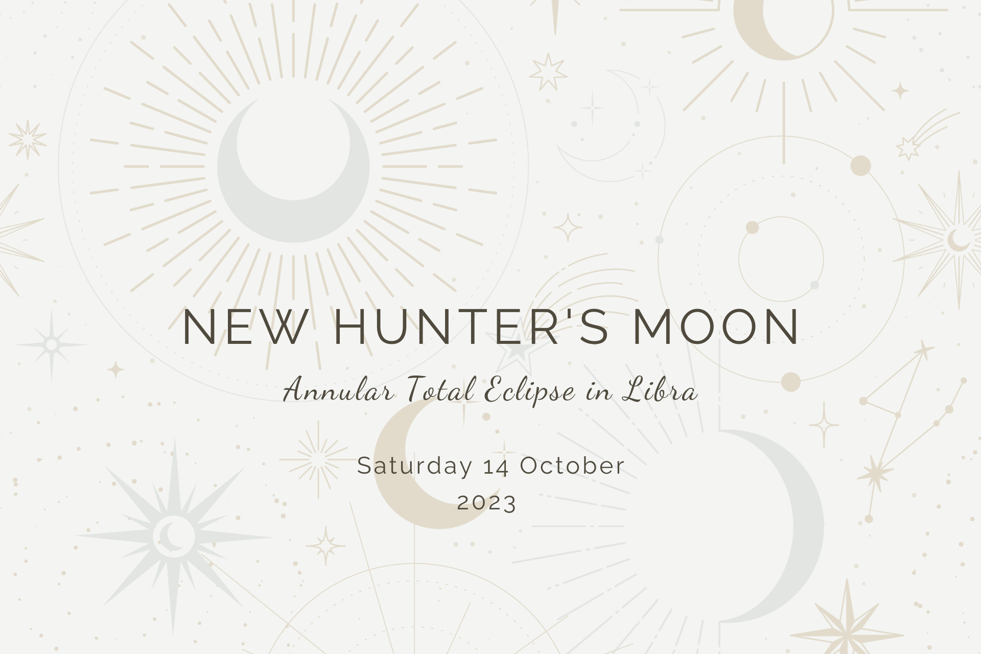 New Hunter's Moon in Libra by Sue Cartwright, Spiral Leaf