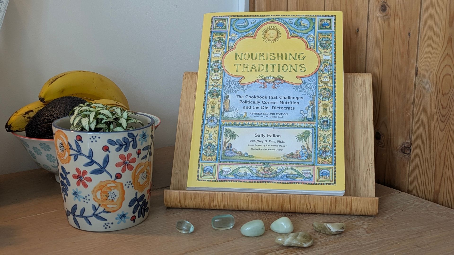 Nourishing Traditions by Sally Fallon with Mary G Enig PhD - Book Review by Sue Cartwright, Spiral Leaf