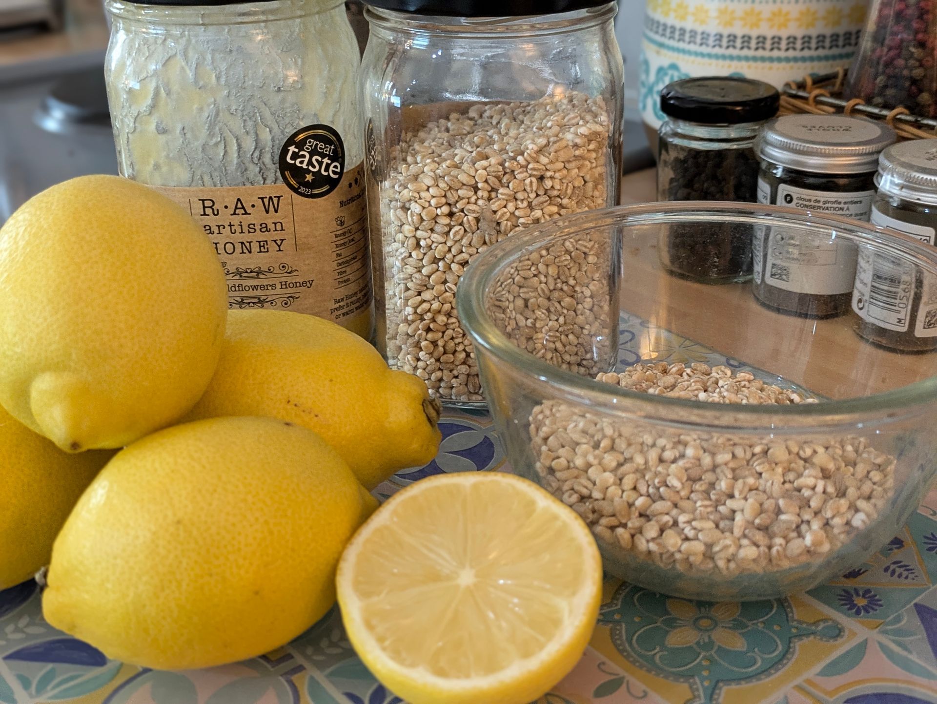 Delicious Barley Water Lemonade - A Recipe by Sue Cartwright, Spiral Leaf
