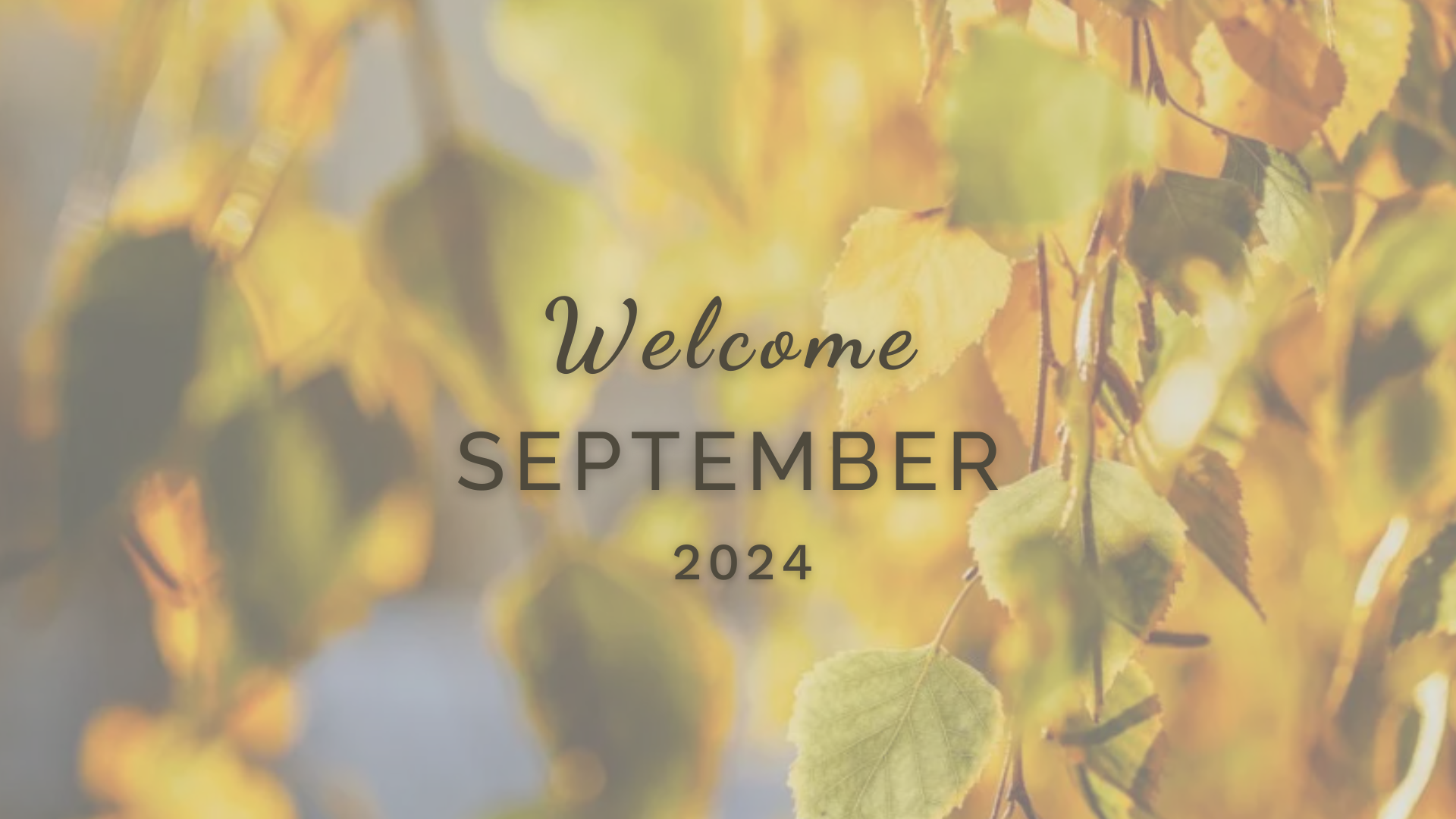 Welcome September (Almanac 2024) by Sue Cartwright, Spiral Leaf