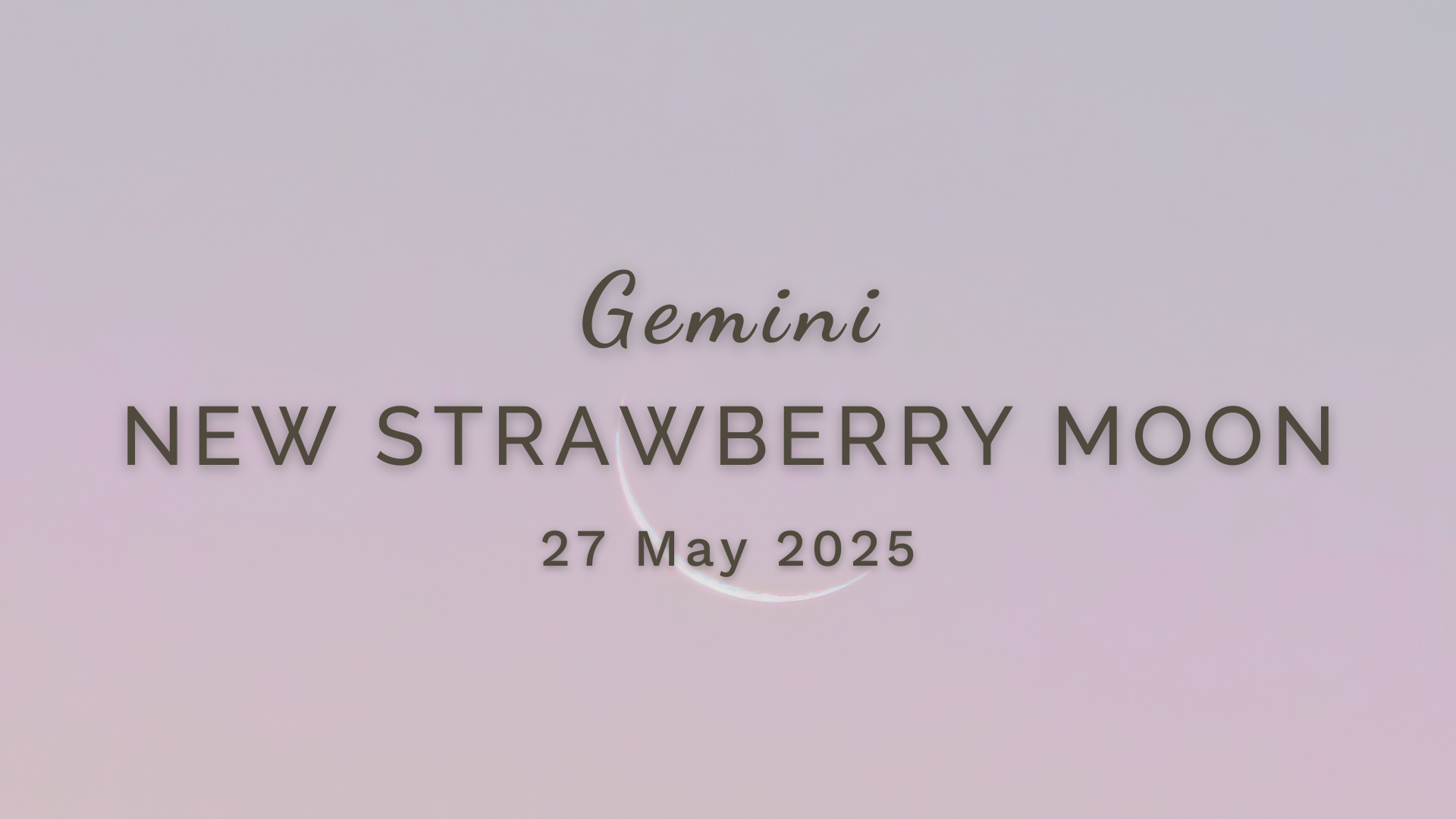 New Strawberry Moon in Gemini - Tuesday 27 May (2025) by Sue Cartwright, Spiral Leaf New Strawberry Moon in Gemini - Tuesday 27 May (2025) by Sue Cartwright, Spiral Leaf