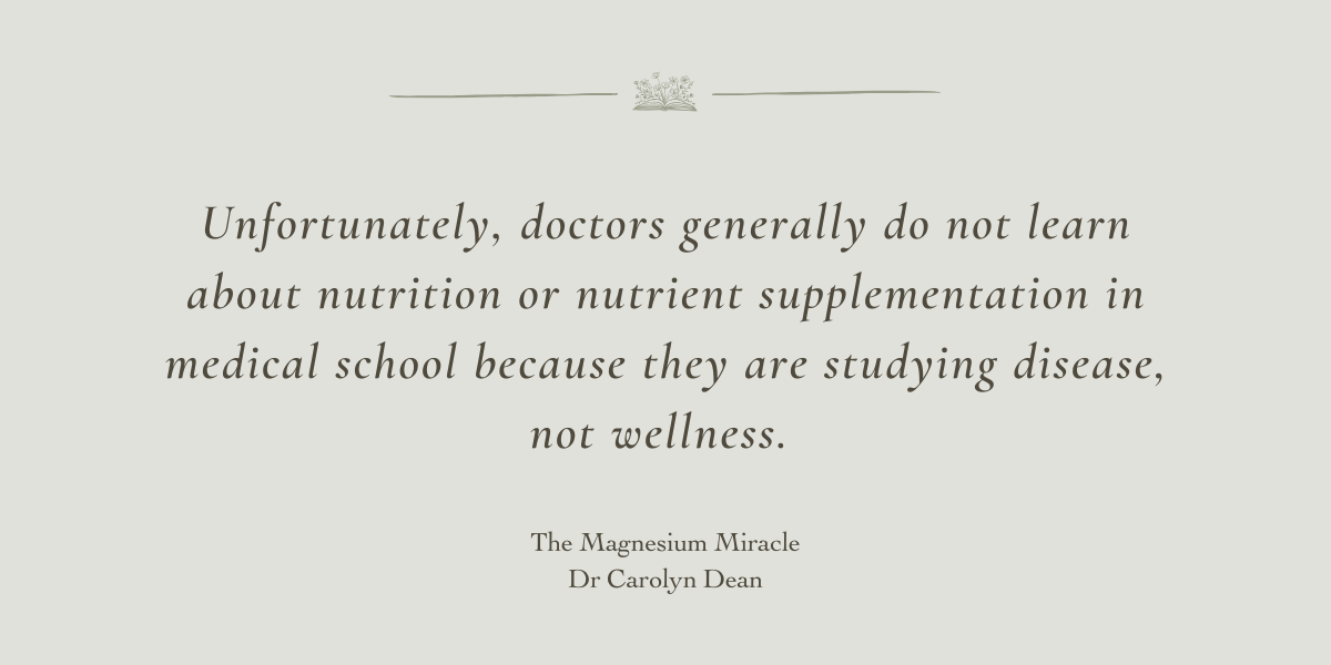 The Magnesium Miracle by Carolyn Dean MD ND - A Book Review by Sue Cartwright, Spiral Leaf The Magnesium Miracle by Carolyn Dean MD ND - A Book Review by Sue Cartwright, Spiral Leaf
