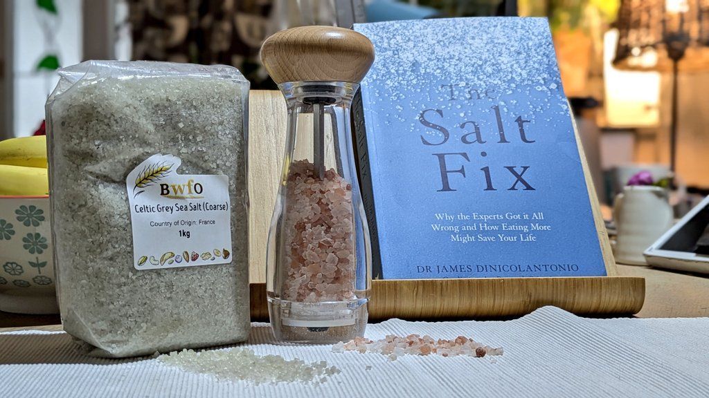 The Salt Fix by Dr James DiNicolantonio PharmD - Book Review by Sue Cartwright, Spiral Leaf