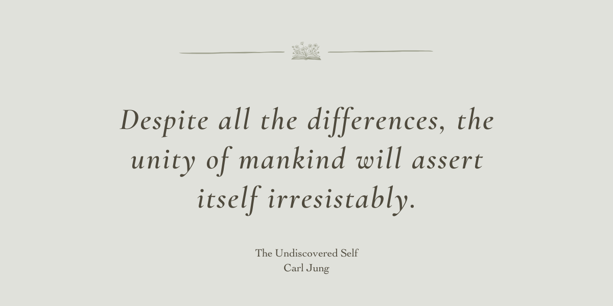 The Undiscovered Self by Carl Jung - Book Review by Sue Cartwright, Spiral Leaf The Undiscovered Self by Carl Jung - Book Review by Sue Cartwright, Spiral Leaf