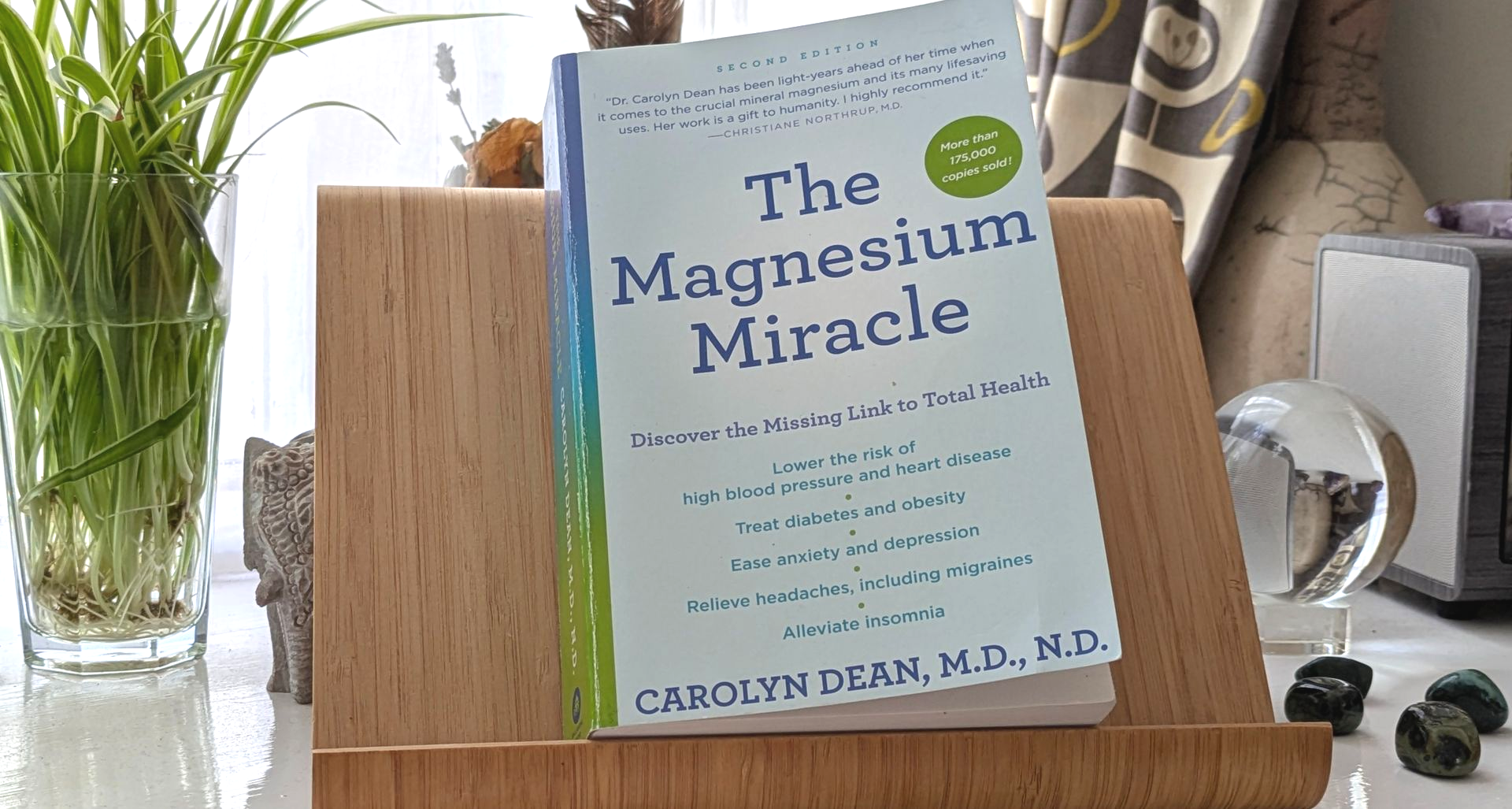 The Magnesium Miracle by Carolyn Dean MD ND - A Book Review by Sue Cartwright, Spiral Leaf