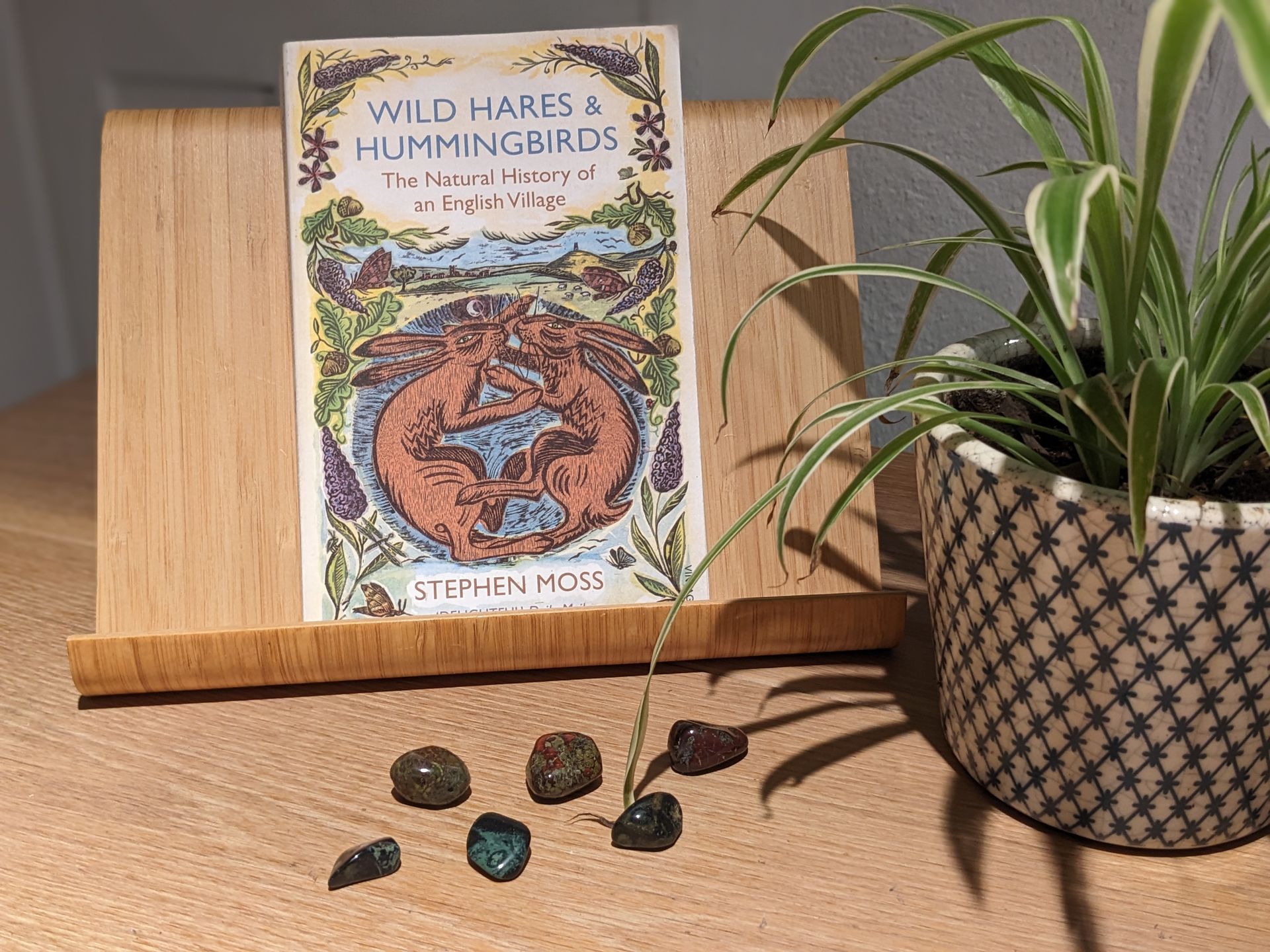 Wild Hares and Hummingbirds by Stephen Moss - Book Review by Sue Cartwright, Spiral Leaf