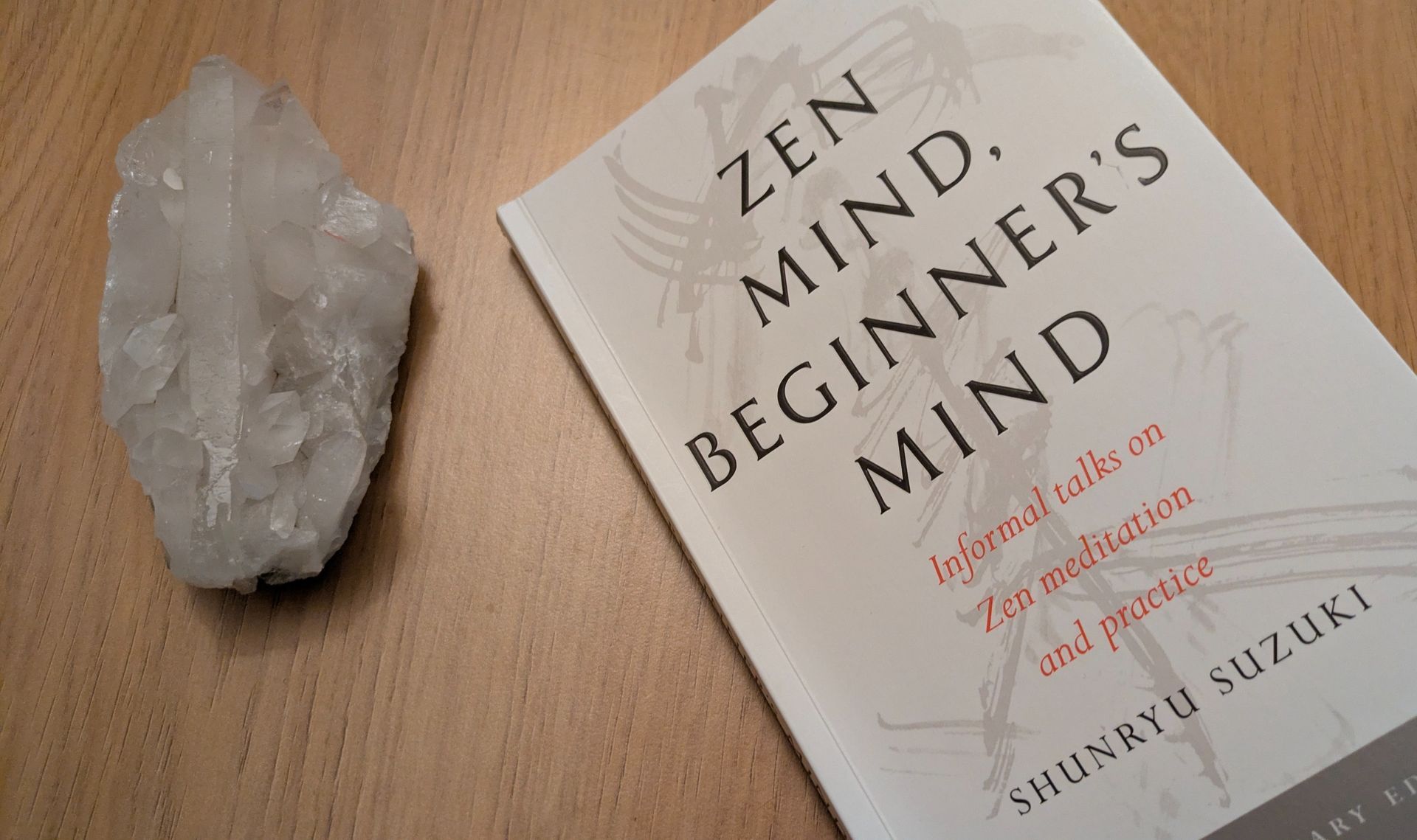 Zen Mind, Beginner's Mind by Shunryū Suzuki - A Book Review by Sue Cartwright, Spiral Leaf