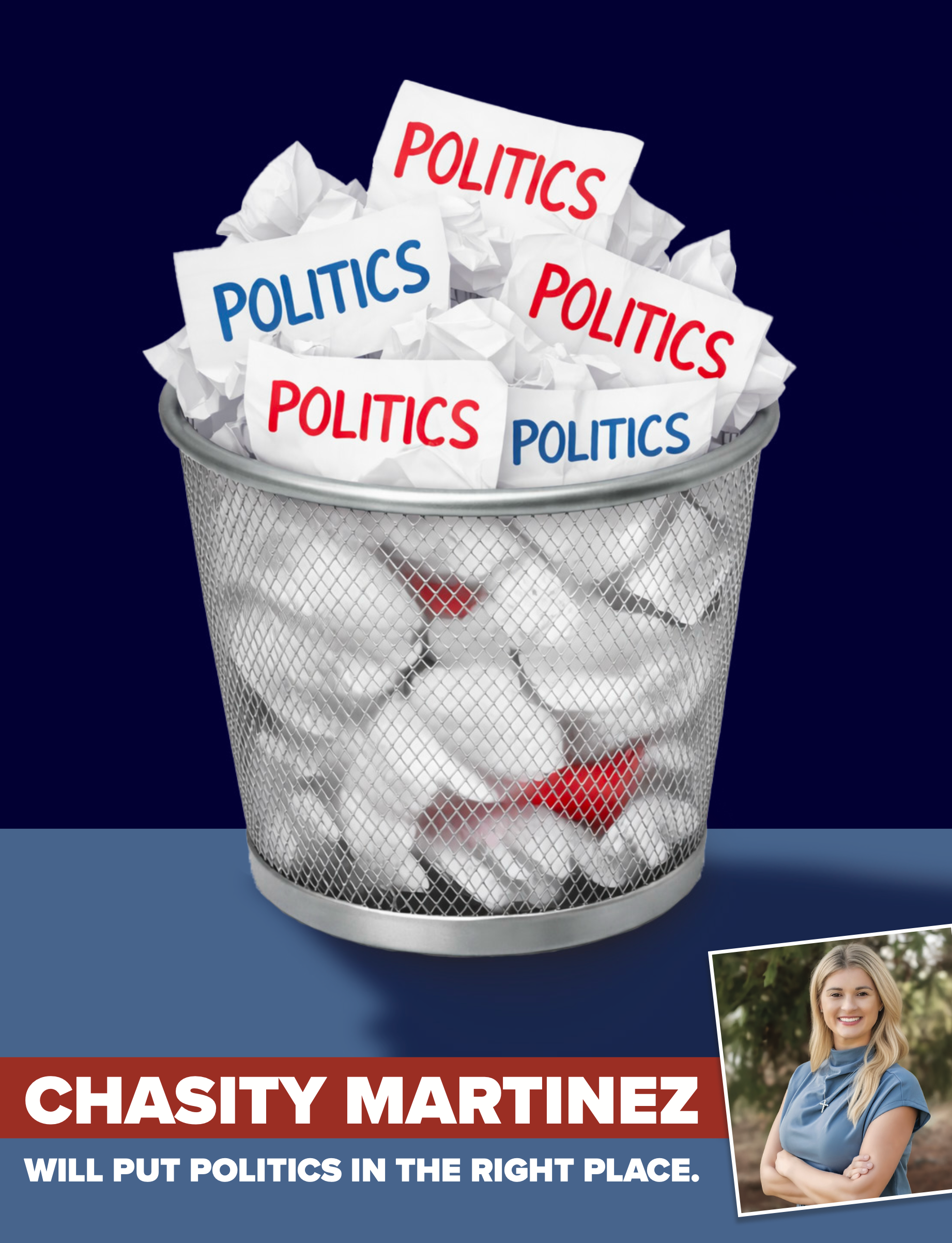 Promotional flyer for a mental health tax initiative. Features 