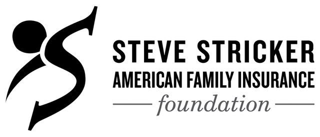 The logo for steve stricker american family insurance foundation